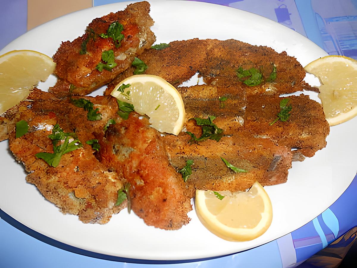 recette ALICE  FRITTE  RIPIENE  (ANCHOIS FRITS ET FARCIS)