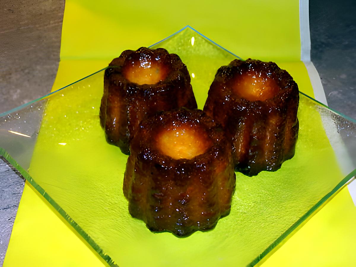 recette Canelés bordelais