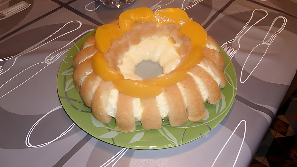 recette Couronne a la peche