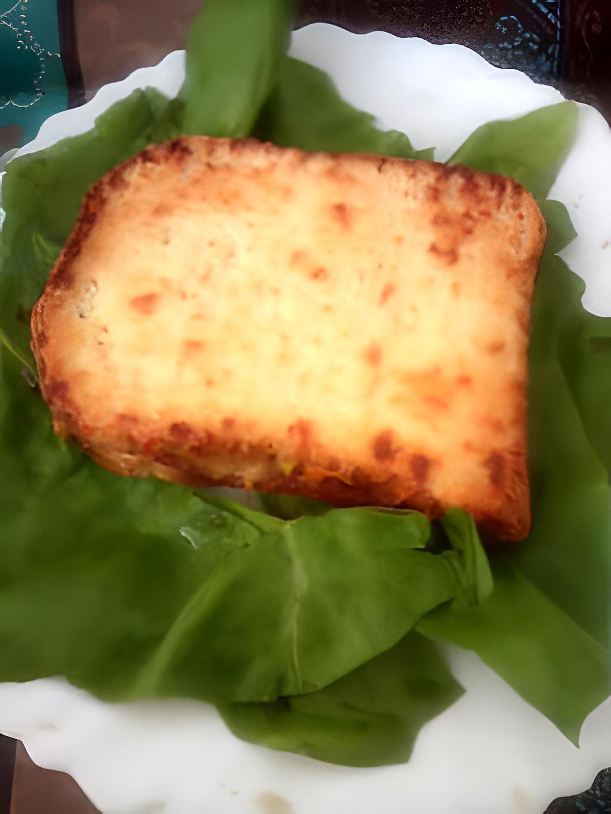 recette croque monsieur a la bechamel