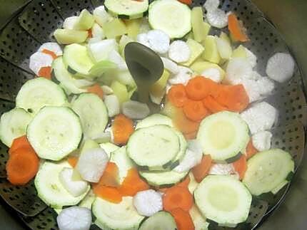 recette une tripotées de légumes cuisinées.