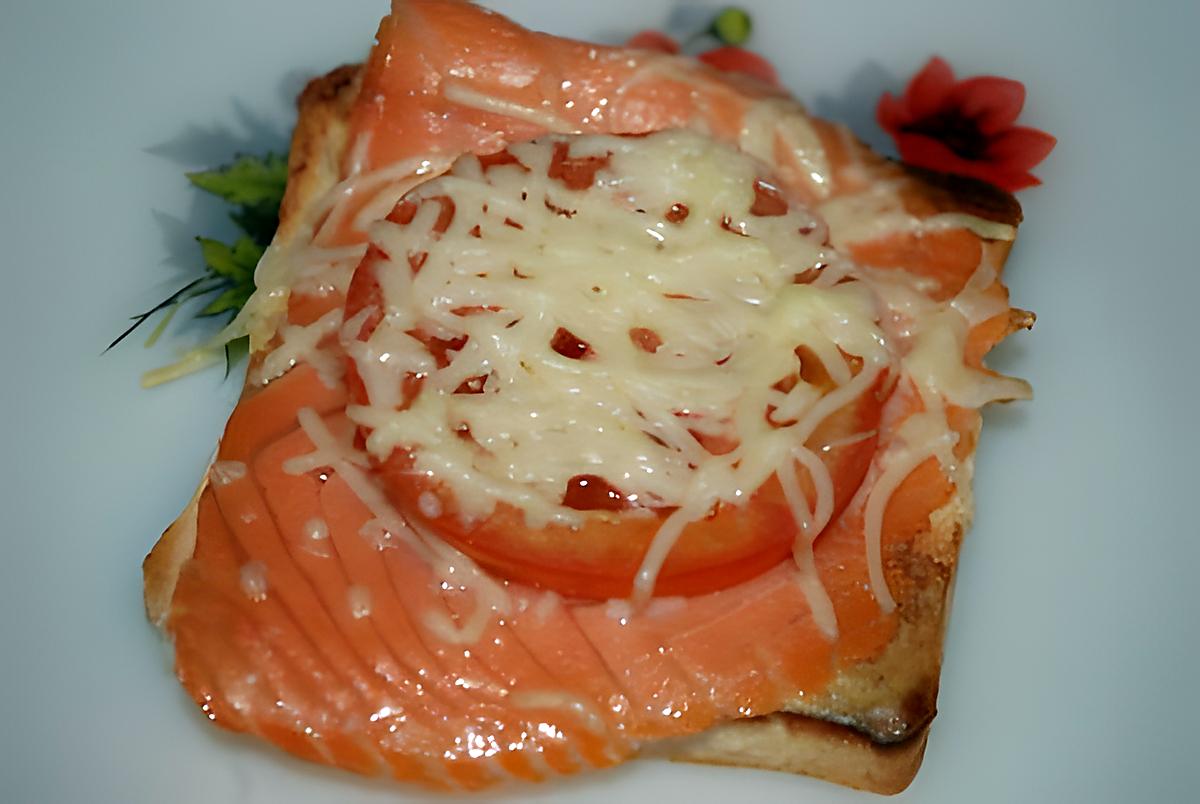 recette croque -saumon