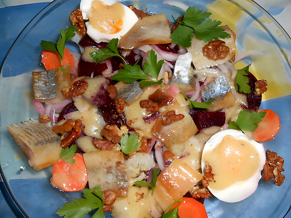 recette Salade scandinave