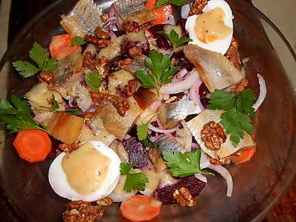 recette Salade scandinave