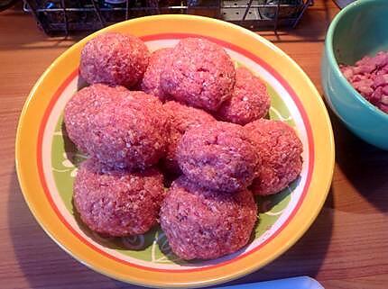 recette Rata de chou vert et boulettes