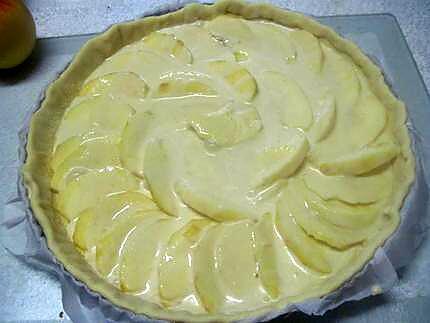 recette Tarte aux pommes Normande à ma façon.