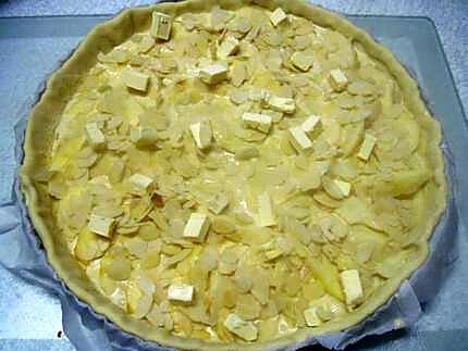 recette Tarte aux pommes Normande à ma façon.