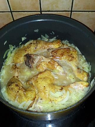 recette Cocotte de poulet au cidre