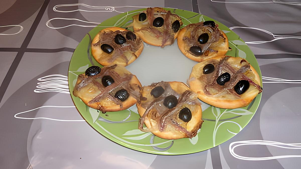 recette Mini pissaladière