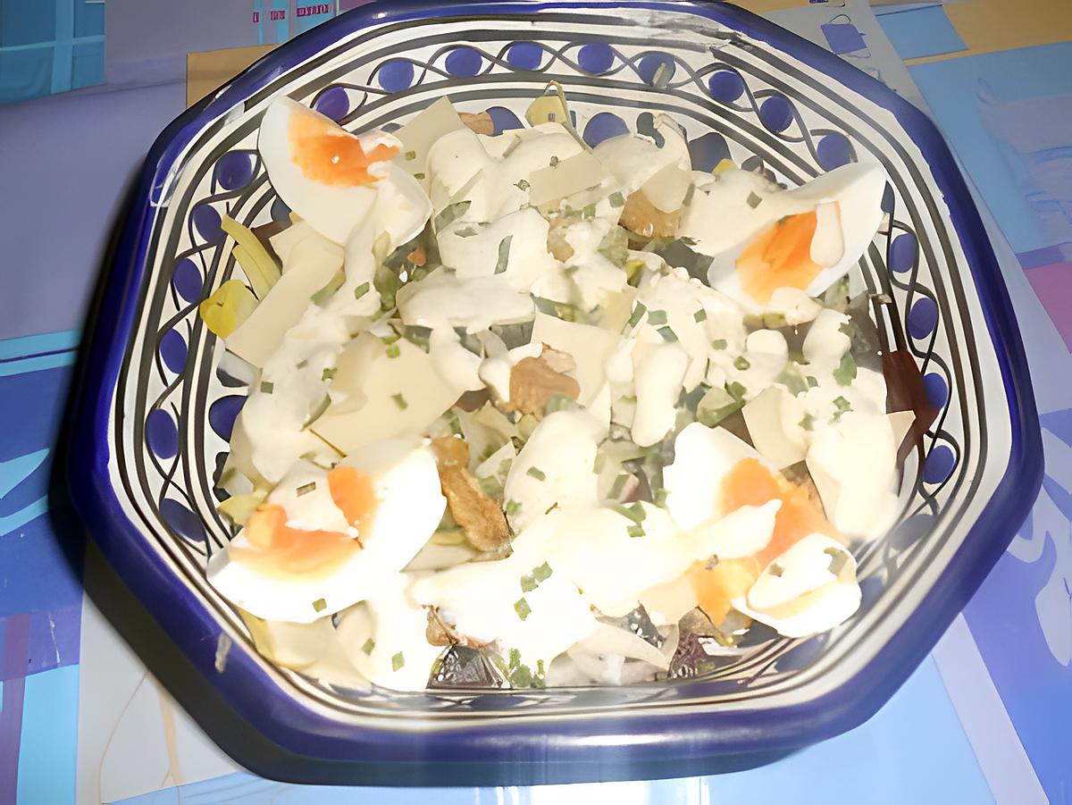 recette SALADE  D'ENDIVES  ITALMO