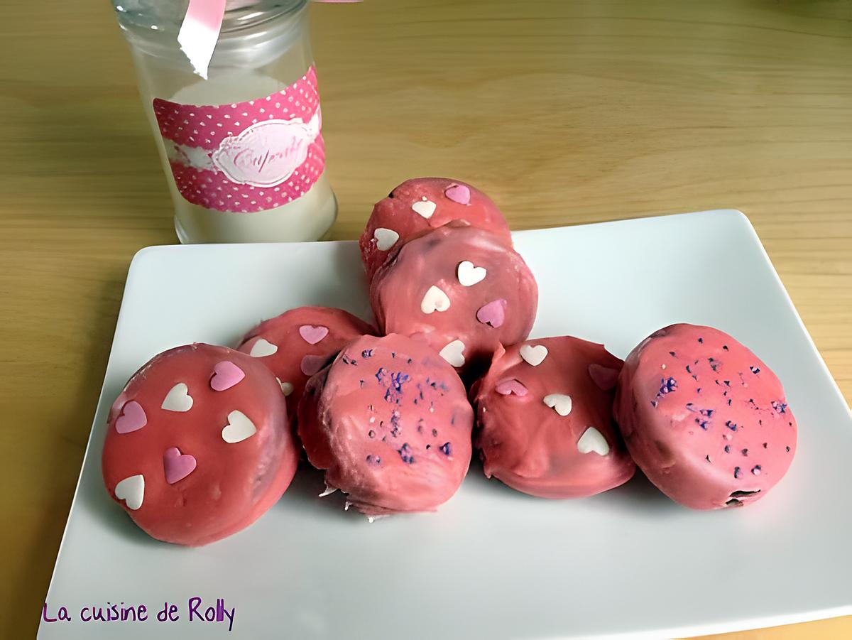 recette Oréo tout rose spécial Saint-Valentin