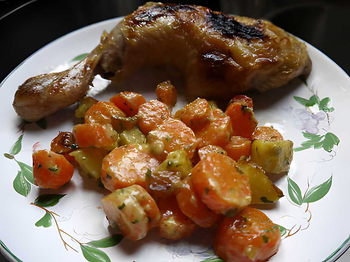 Recette de Carottes à la crème ( cocotte minute )