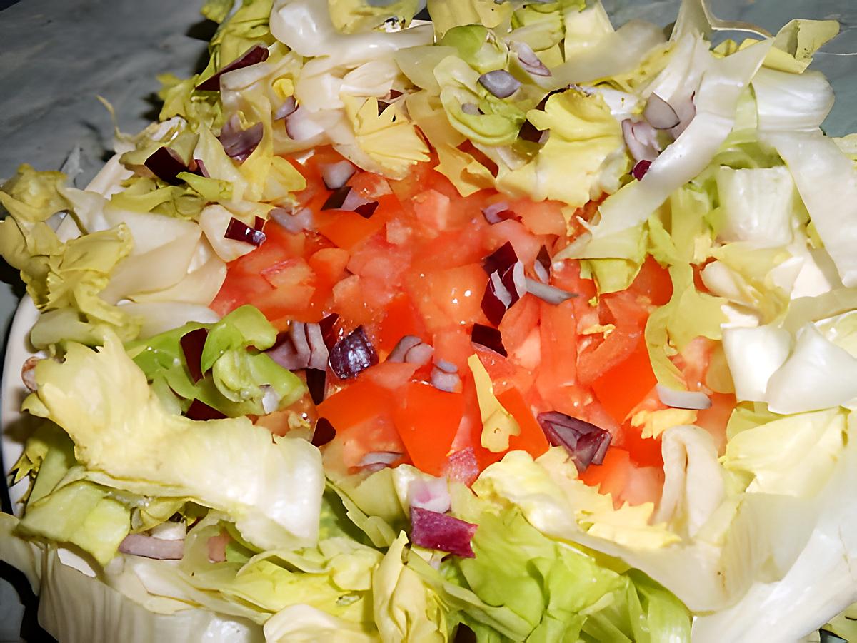 recette Petite salade du soir pour Paty