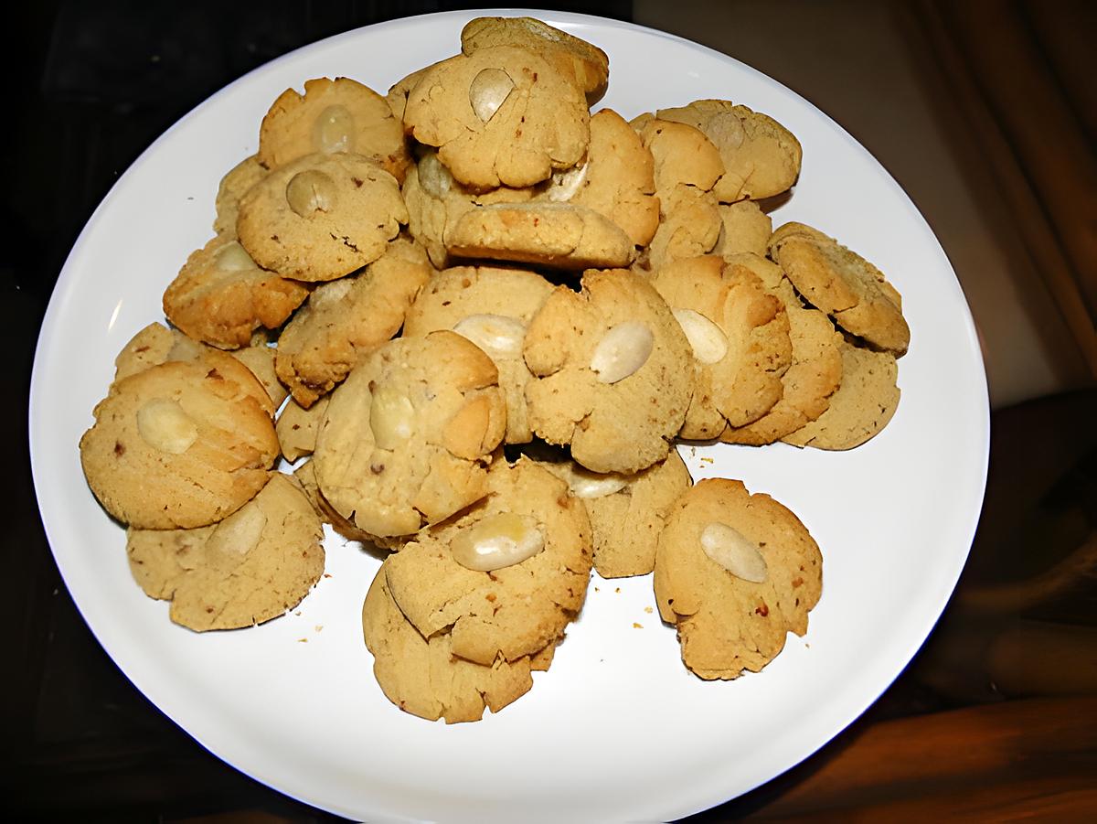 recette Petits biscuits aux amandes