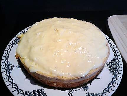 recette gâteau de savoie à la crème pâtissière de tonka