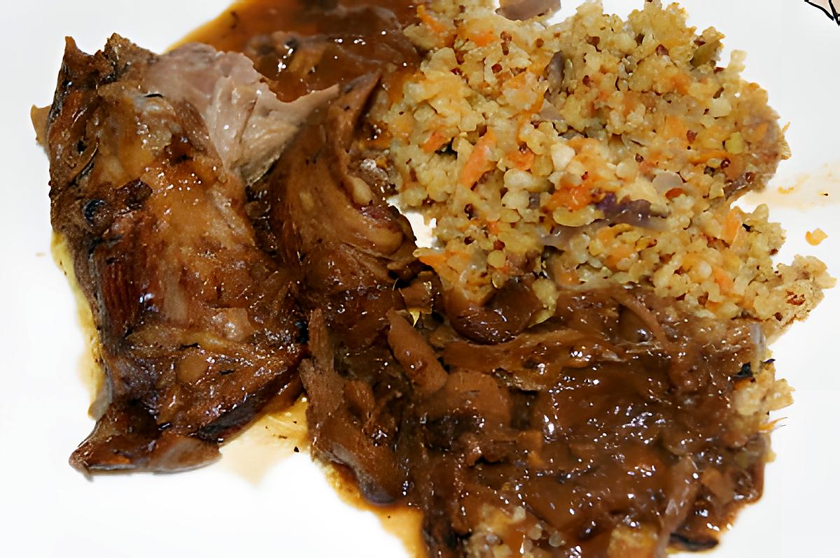 recette Quinoa et Boulgour aux légumes