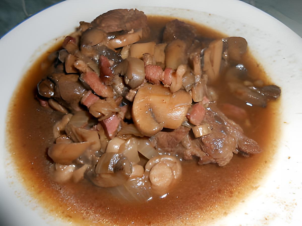 recette Boeuf en sauce