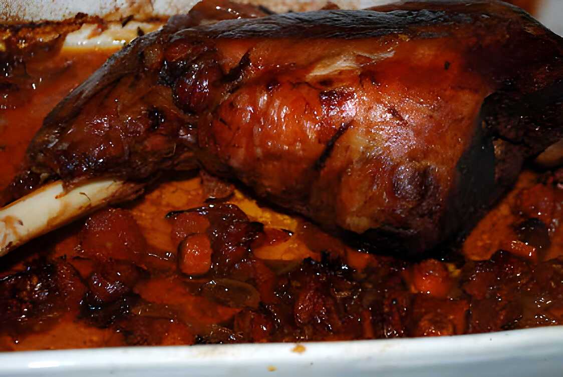 Recette de Gigot de 7 heures par prisca