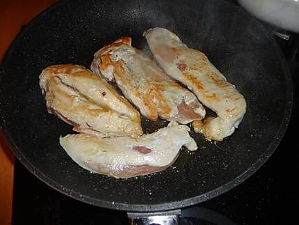 recette FILET DE POULET AU CHORIZO DE JEANMERODE