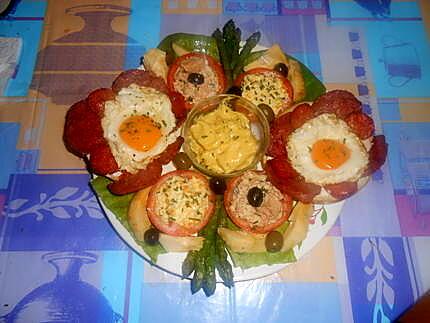 recette MON  ASSIETTE  GOURMANDE.