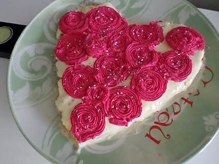 recette Bouquet de roses en coeur gourmand