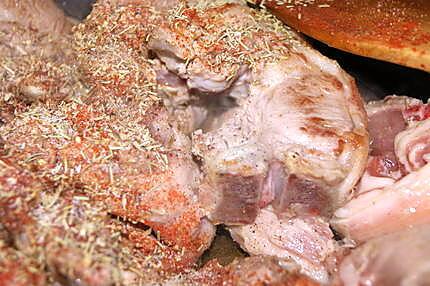 recette Sauté d'agneau aux lumaconi (pate)