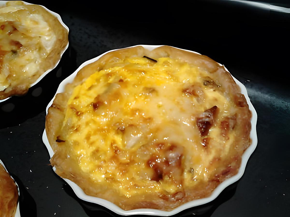 recette tartelettes endives chorizo