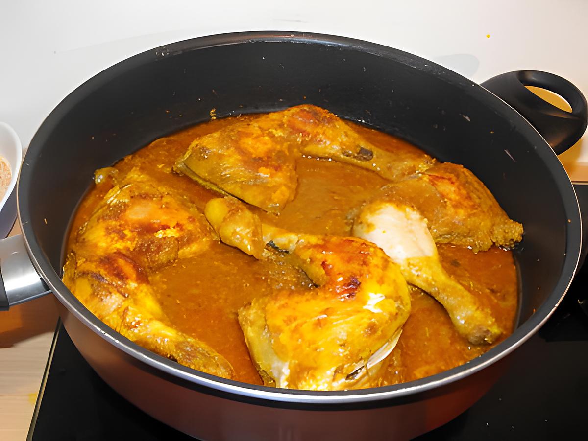 recette POULET DE HYDERABAD