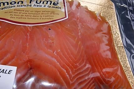 recette Verrines de saumon fumé/concombre