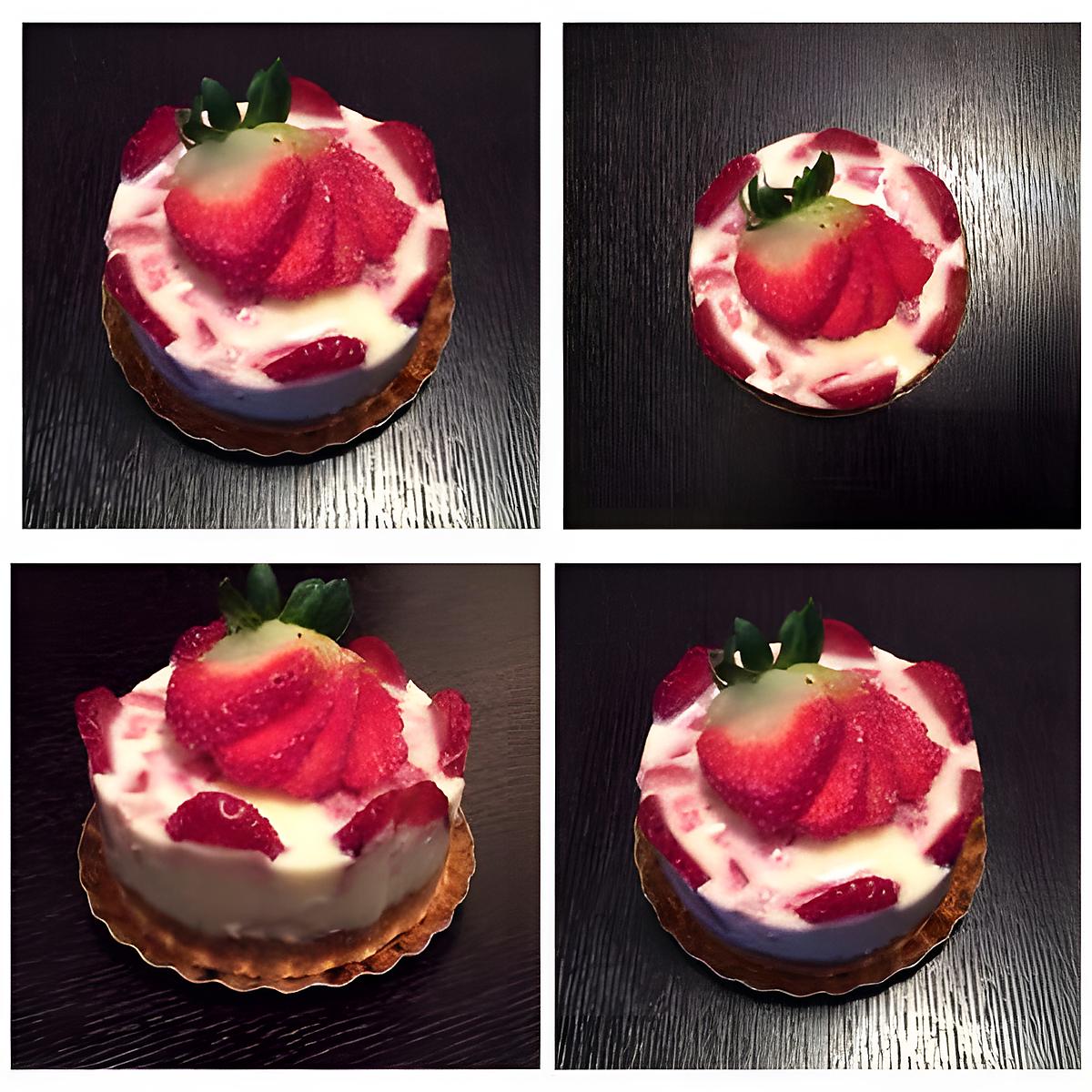 recette cheesecake au chocolat blanc et fraises sans cuisson