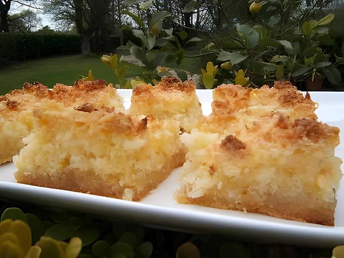 recette Bouchées au citron et noix de coco