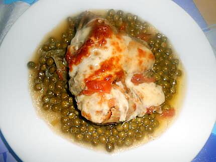 recette COSCE  DI  POLLO  GRATINATE (CUISSES DE POULET GRATINEES)