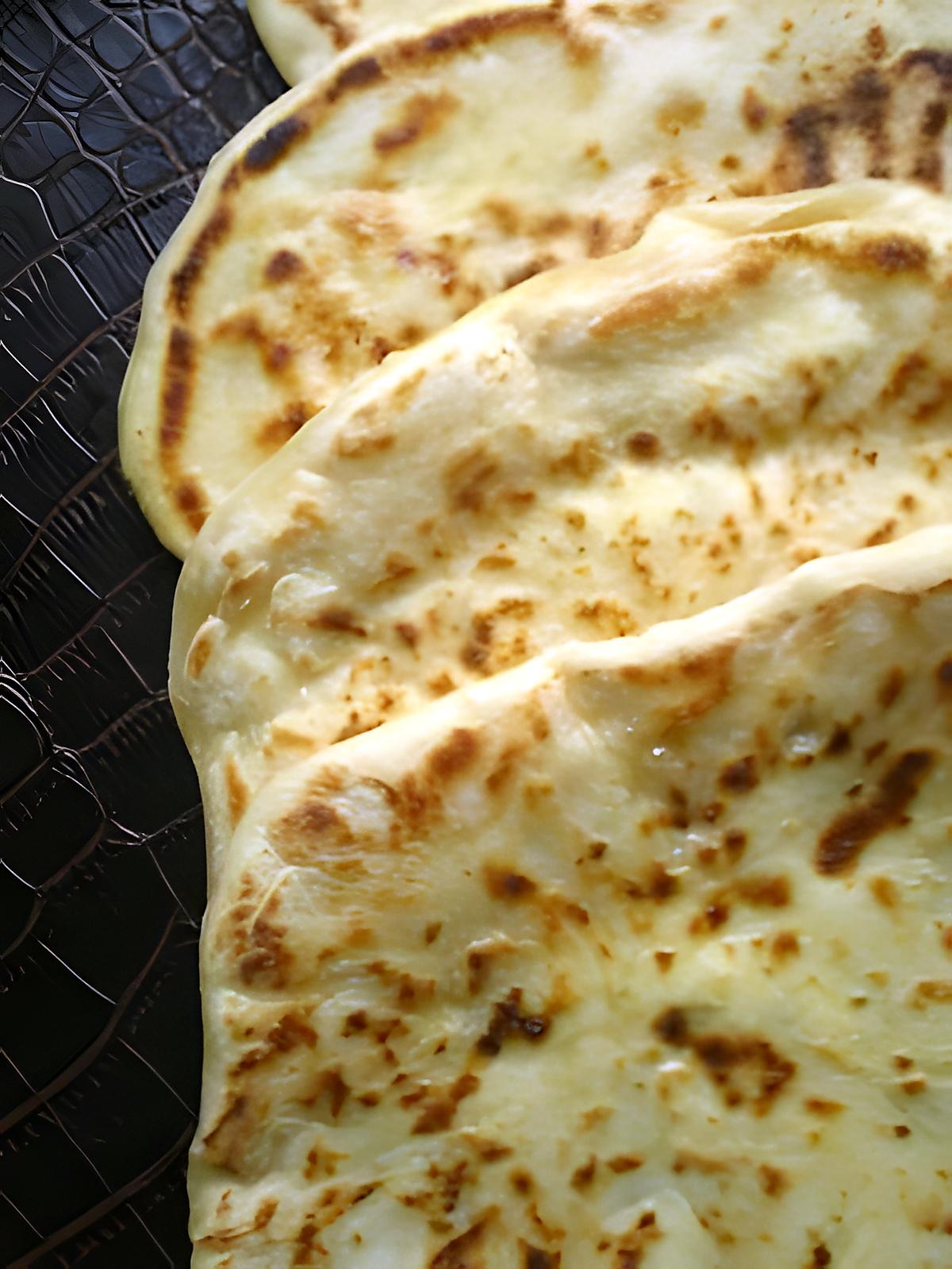 recette Cheese naan