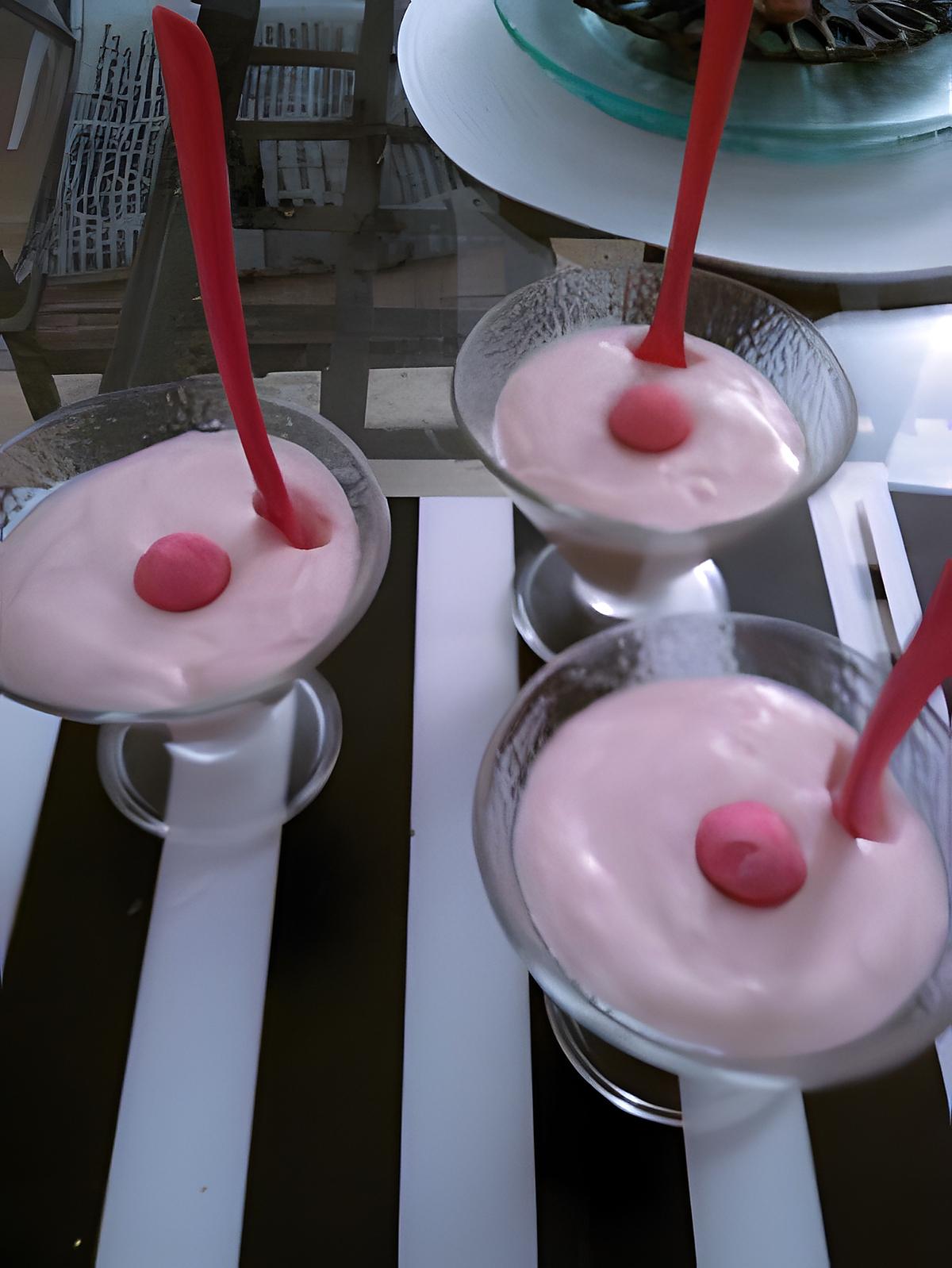 recette Mousse de mascarpone-Tagada ®