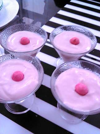 recette Mousse de mascarpone-Tagada ®