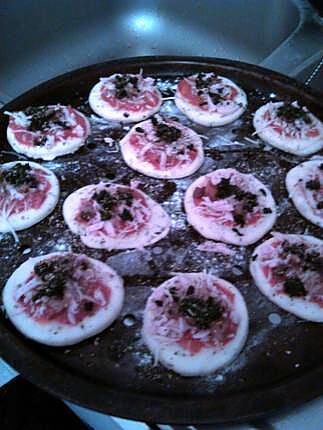 recette Minis pizzas