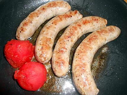 recette Saucisse bretonne aux oignons de roscoff