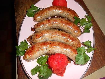 recette Saucisse bretonne aux oignons de roscoff