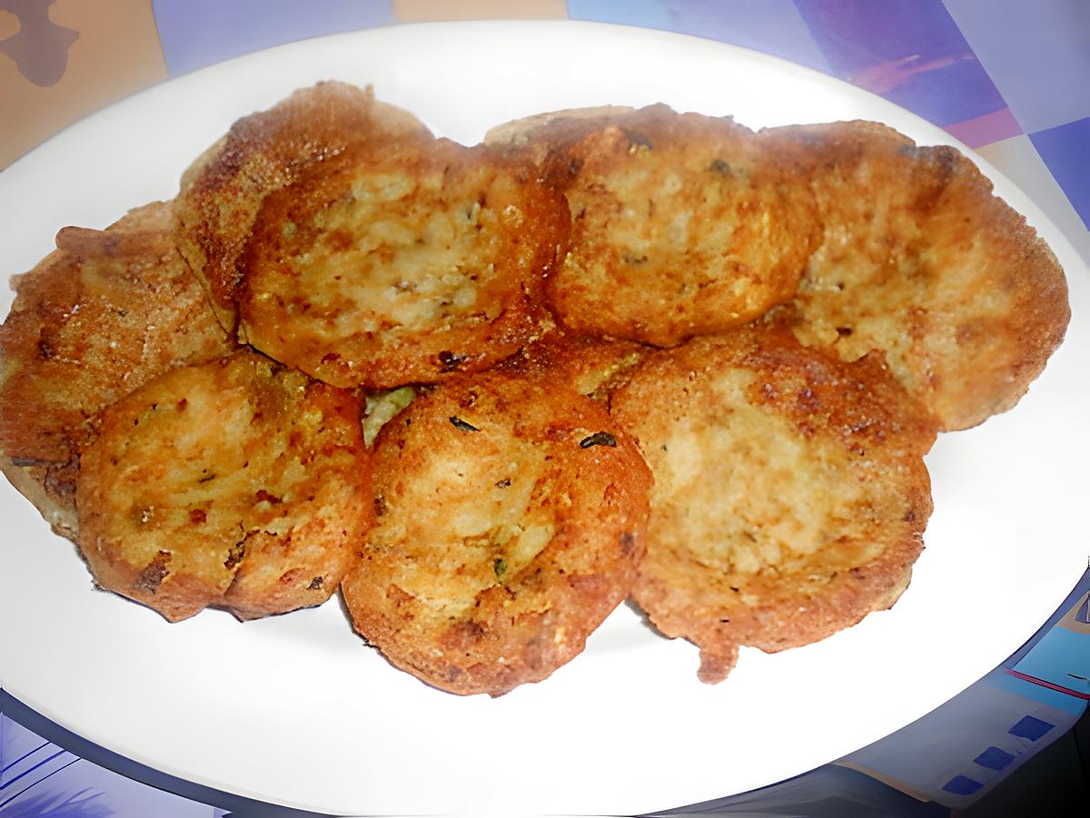 recette BEIGNETS DE ZUCCHINE  E  SEDANO (COURGETTES ET CELERI)