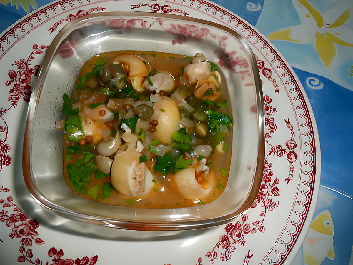 recette Bulots en ceviche