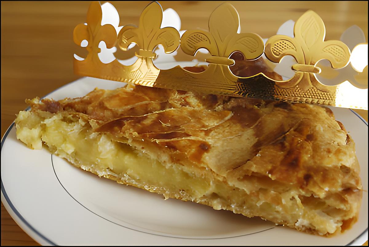 recette Galette des rois à la crème de frangipane.