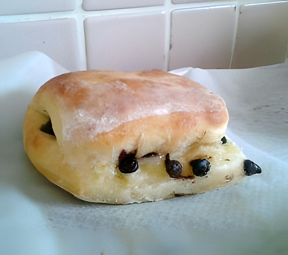 recette Brioche suisse aux pépites de chocolat