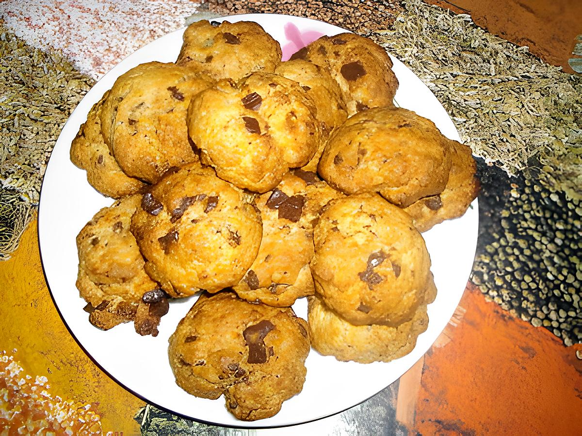 recette Cookies moelleux américains