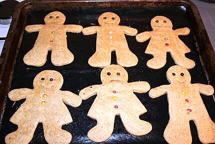 recette Petits bonhommes de pain d'épice