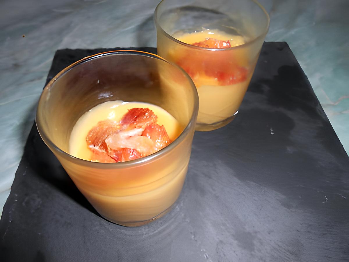 recette Crème a l'orange sanguine