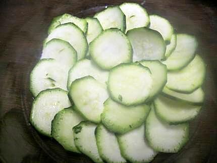 recette Hachis de courgettes gratinées.