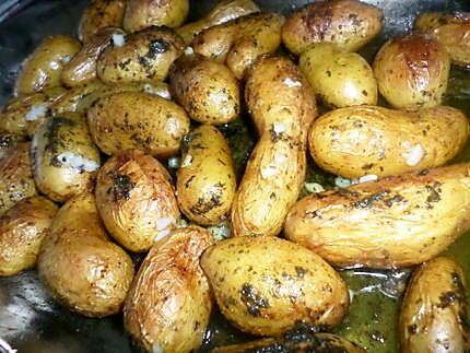 recette Pommes de terre rattes rôti à l'oriental