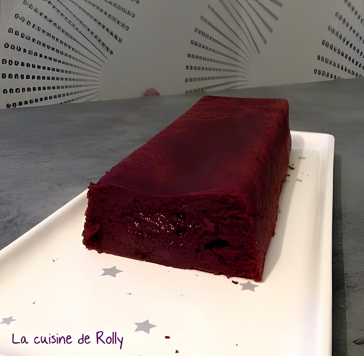 recette Cake fondant au chocolat