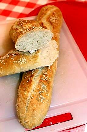 recette BAGUETTE DE PAIN