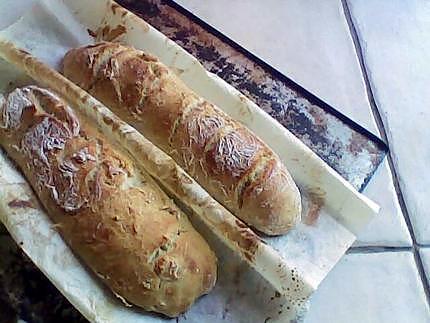 recette BAGUETTE DE PAIN